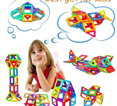 Magnetic Building Tiles 30-Piece Set $11.99 After Coupon + Code (Reg. $40)