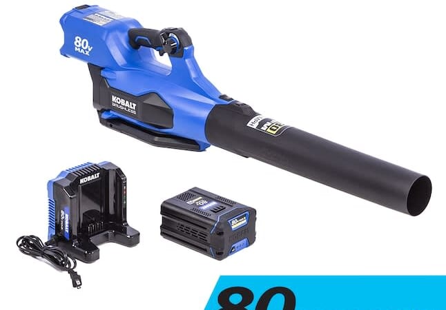 Kobalt 80V Outdoor Power Equipment: Up to $100 off + free shipping