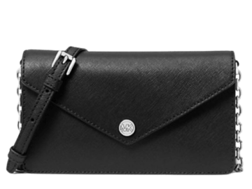 Michael Kors Outlet Small Saffiano Leather Envelope Crossbody Bag for $55 + free shipping