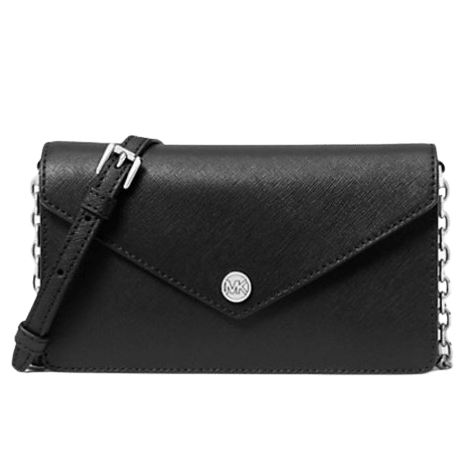 Michael Kors Outlet Small Saffiano Leather Envelope Crossbody Bag for $55 + free shipping