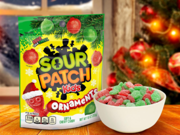 SOUR PATCH KIDS 12-Count Ornament Holiday Candy $16.31 (Reg. $23) – $1.36/10 Oz Bag