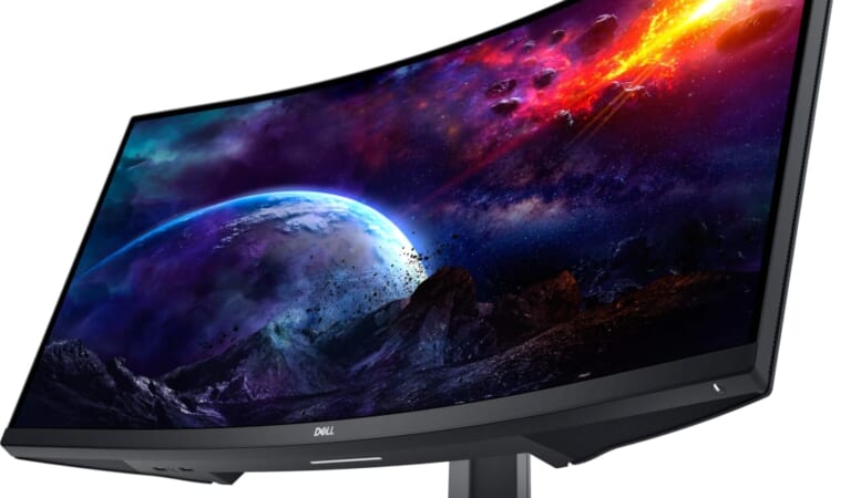 Dell 34" Ultrawide 1440p Curved 144Hz AMD FreeSync Gaming Monitor for $350 + free shipping