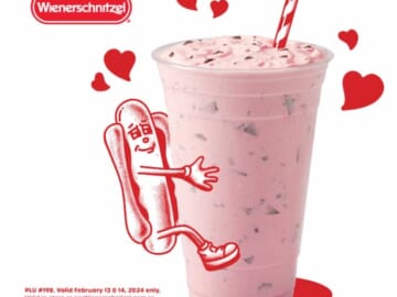 Wienerschnitzel: Free Chocolate Covered Strawberry Shake Today!