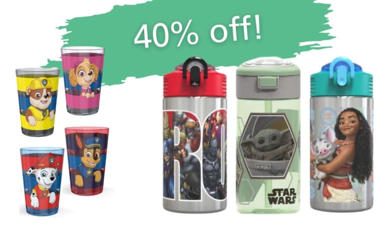 Amazon | 40% Off Zak Designs Drinkware