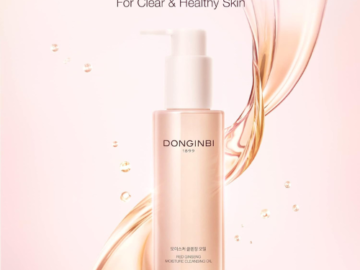 Indulge in the luxurious DONGINBI Ginseng Moisture Cleansing Oil for just $31.49 After Coupon (Reg. $44.99)