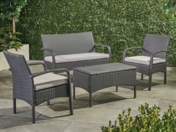 Berthony 4 - Person Outdoor Seating Group with Cushions