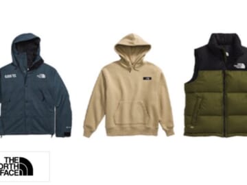 *HOT* FREE $20 purchase at The North Face after cash back!!