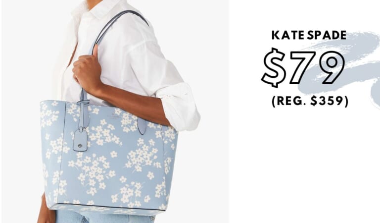Kate Spade Dana Tote for $79 (reg. $359) or Wallet for $39