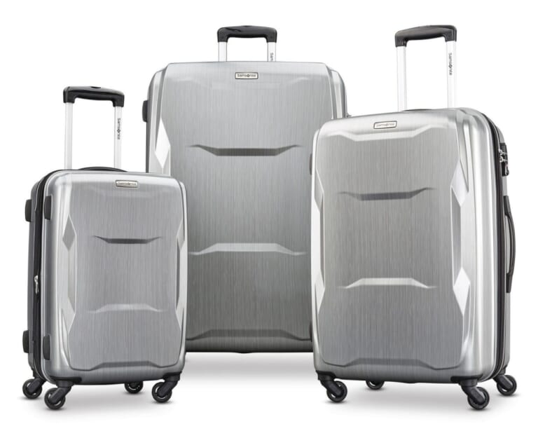 Samsonite Pivot 3-Piece Hardside Spinner Set for $220 + free shipping