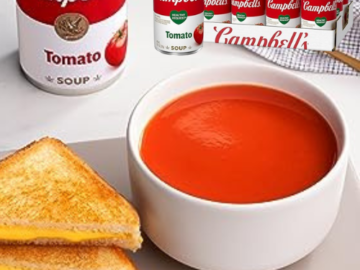 Campbell’s 12-Pack Condensed Healthy Request Tomato Soup, 10.75 Oz Cans as low as $12.01 After Coupon (Reg. $18.48) + Free Shipping – $1/Can