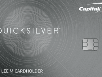 Capital One Quicksilver Cash Rewards Credit Card: Earn a $200 bonus