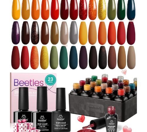 Beetles Gel Polish Nail Set 20 Colors Cozy Campfire Collection $9.98 (Reg. $36.38) – FAB Ratings!