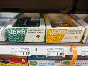 Verb Caffeinated Energy Bars As Low As FREE At Kroger