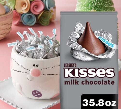 HERSHEY’S KISSES Milk Chocolate, Easter Candy Party Pack as low as $9.06 After Coupon (Reg. $12.58) + Free Shipping