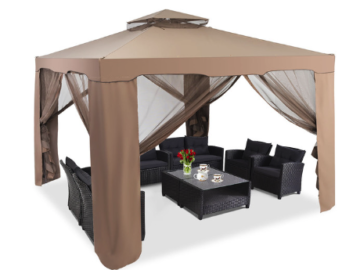 Canopy 2-Tier Gazebo 10-ft x 10ft Tent just $129.99 shipped (Reg. $690!)