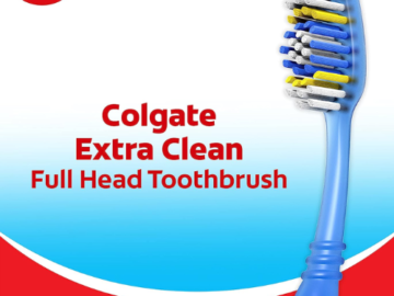 6-Count Colgate Extra Clean Medium Bristles Toothbrush as low as $3.23 After Coupon (Reg. $5.49) + Free Shipping – 54¢/Toothbrush