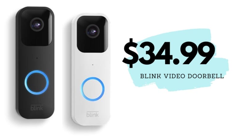 Amazon | Blink Video Doorbell $34.99 (reg. $60)