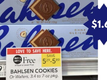 $1.64 Bahlsen Cookies at Publix