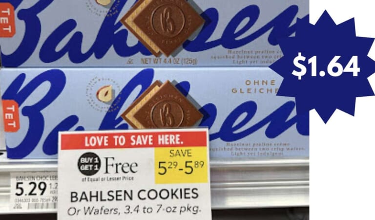 $1.64 Bahlsen Cookies at Publix