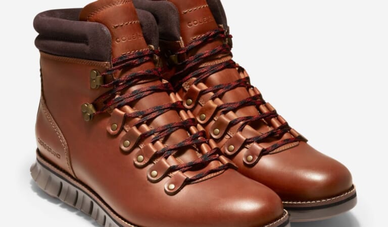 Cole Haan Men's ZERØGRAND Waterproof Hiker Boots From $80 + free shipping