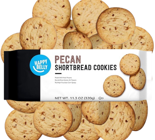 Happy Belly Pecan Shortbread Cookie, 11.3 Oz as low as $2.25 Shipped Free (Reg. $3)