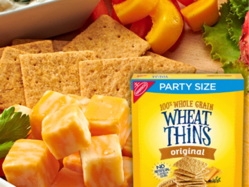 Wheat Thins Original Whole Grain Wheat Crackers, 20 Oz as low as $2.19 After Coupon (Reg. $5.74) + Free Shipping