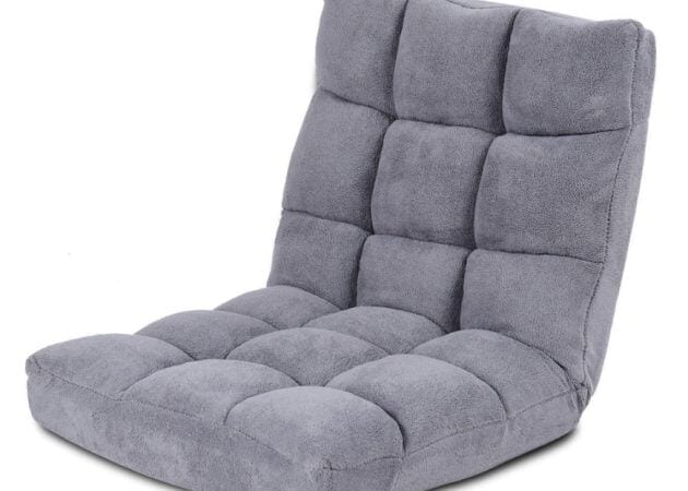 Adjustable 14-Position Microsuede Floor Chair only $66.99 shipped!