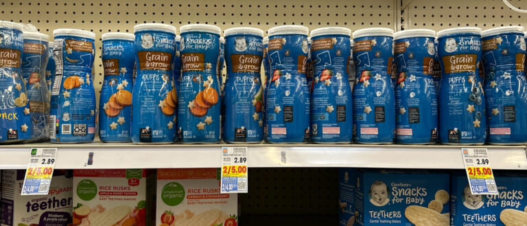 Gerber Snacks As Low As $2 At Kroger