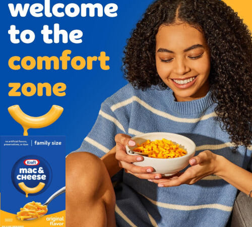 Kraft Original Macaroni & Cheese Family Size Dinner Box as low as $1.90 Shipped Free (Reg. $2.46) – 6 Servings, $0.32/Serving