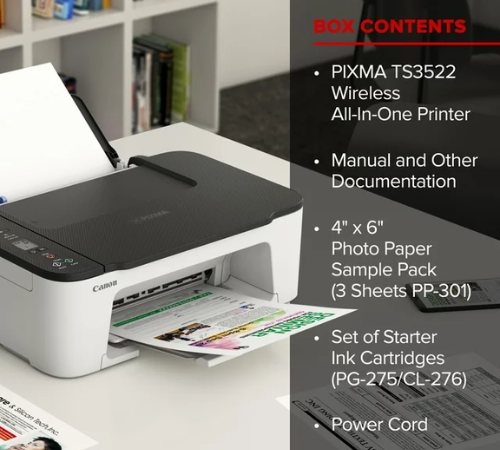 Canon PIXMA Wireless All-in-One Color Printer $39 Shipped Free (Reg. $49)