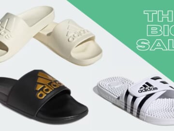 Adidas Slides & Sandals Starting at $11.20!