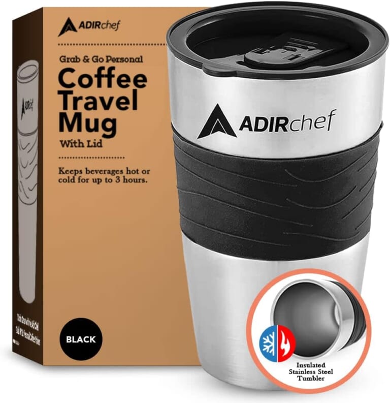 Adirchef 15-oz. Travel Coffee Mug for $7 + free shipping