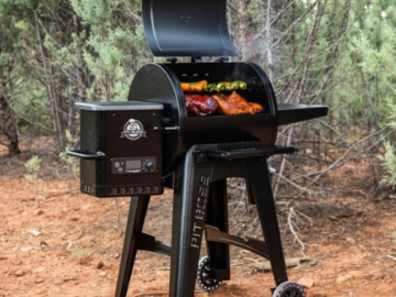 Pit Boss Navigator Wood Pellet Grill with Grill Cover $199.99 Shipped Free (Reg. $500)