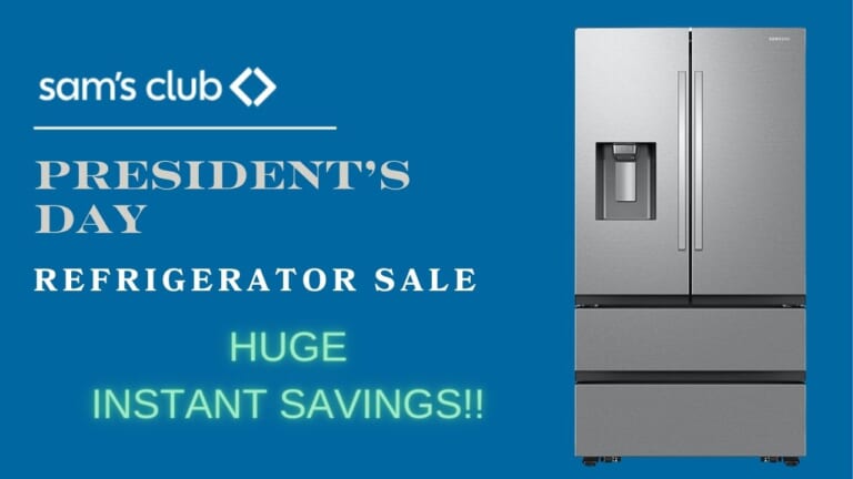 Sam’s Club | Instant Savings On Top Refrigerators + Free Delivery & Installation