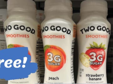 Get 3 Two Good Yogurt Smoothies for FREE | Kroger Mega Deal