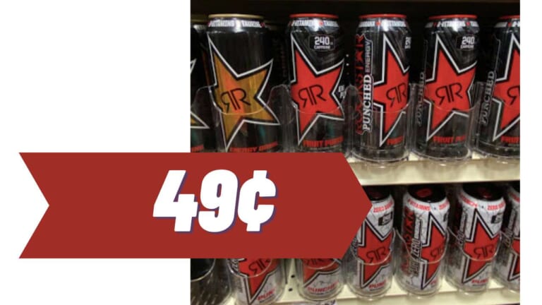 49¢ Rockstar Energy Drinks