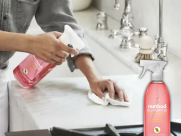 Method 8-Pack Pink Grapefruit All-Purpose Cleaner Spray $33.44 (Reg. $45) – $4.18/28 Oz Bottle