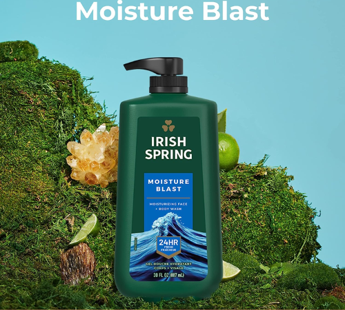 Irish Spring Moisture Blast Body Wash, 30 Oz as low as $4.16 when you buy 4 After Coupon (Reg. $8) – Free Shipping