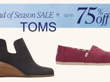 Toms Shoes End of Season Sale | Up to 75% Off Styles