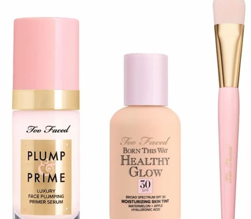 Too Faced Healthy Glow 3-Piece Complexion Set only $19.95 shipped (Reg. $55!)