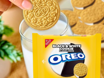 OREO Black and White Cookie Creme Sandwich Cookies, 10.68 oz as low as $2.12 Shipped Free (Reg. $4.49) – Limited Edition