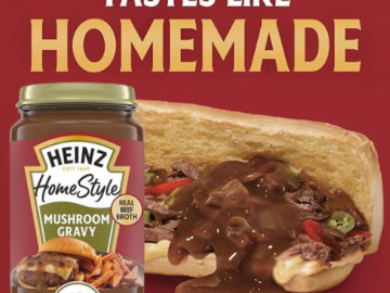 Heinz Homestyle Mushroom Gravy, 12 Oz as low as $1.28 Shipped Free (Reg. $2.50)