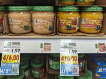 Pick Up Gerber Organic Baby Jars As Low As $1.25 At Kroger