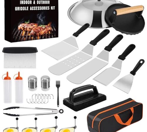 Indoor and Outdoor 26-Piece Griddle Accessories Kit $23.99 After Code (Reg. $40) + Free Shipping