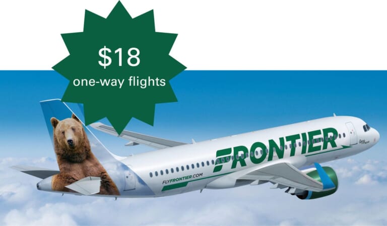 Frontier Airlines | One-Way Tickets Starting at $18!