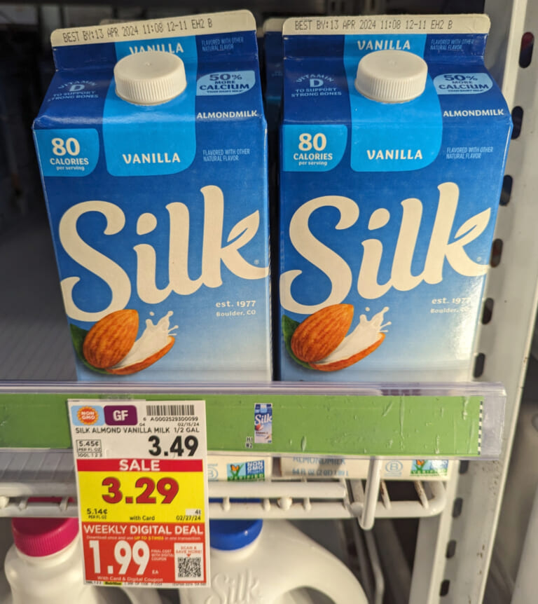 Grab Silk Almondmilk For Just $1.99 At Kroger