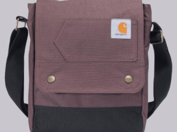 Carhartt Women’s Adjustable Crossbody Bag w/ Flap Over Snap Closure $24 (Reg. $35) – FAB Rated