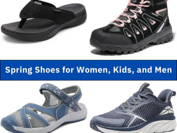 Spring Shoes for Women, Kids, and Men from $22.94 (Reg. $28.99+)