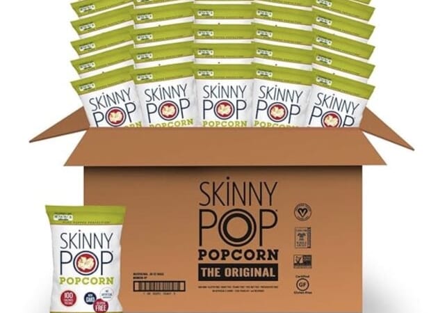 SkinnyPop Original Popped Popcorn, 30 Bags only $13.61 shipped!