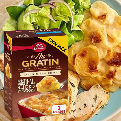 Betty Crocker Au Gratin Potatoes, Made with Real Cheese, Twin Pack, 8.8 oz as low as $2.28 Shipped Free (Reg. $3) – $1.14/Pouch